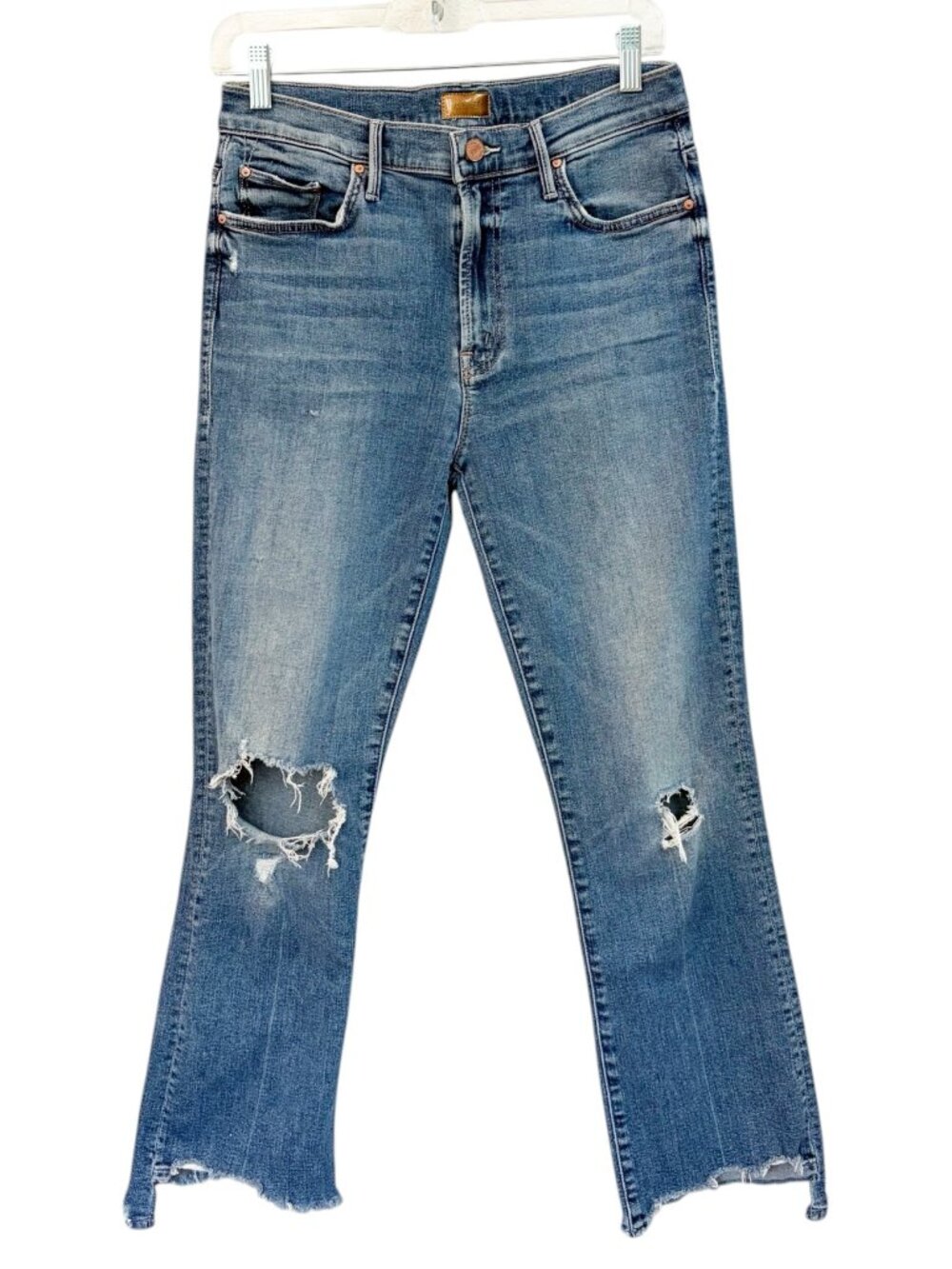MOTHER Insider Step Chew Jeans Destroyed 29